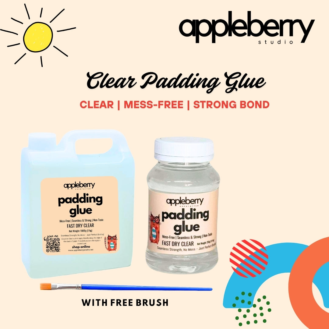 CLEAR Mess Free Padding Glue ( for DIY Notepad )