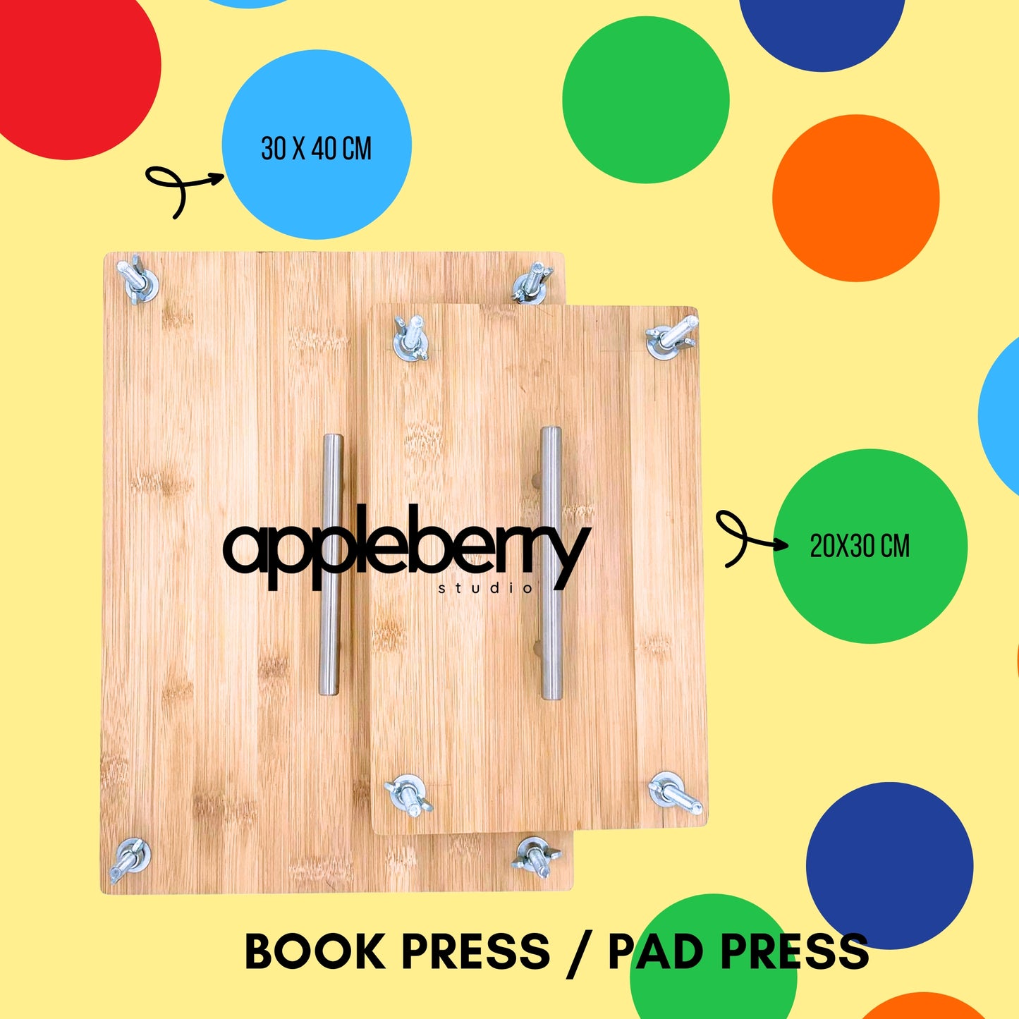 BOOK PRESS / PAD PRESS for DIY notepad, receipt and tracing pad.