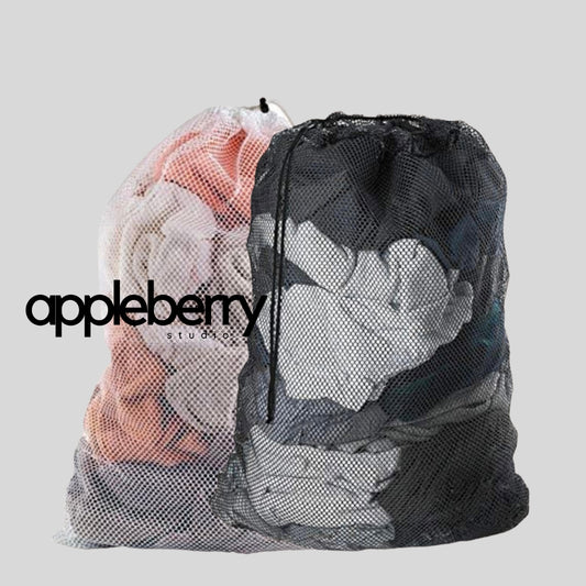 Eco-Friendly Mesh Drawstring Laundry Bag